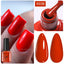 7ml Autumn Nude Pink Red Gel Nail Polish Colorful Semi Permanent