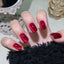 WS Autumn Winter Red Cat Eye Gel Nail Polish