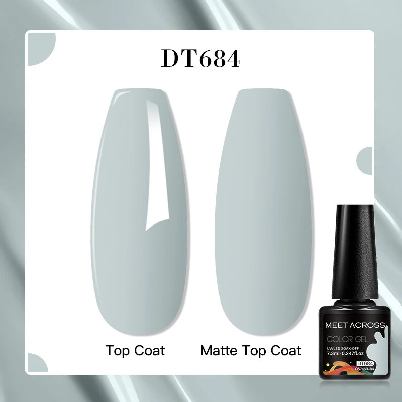 7.3ml Avocado Color Nail Gel Polish