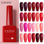 Nail Gel Polish French Nail Amber Jelly Red Color Long Wear