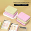 Macaron False Nail Tips Nail Art Display Storage Iron Box Manicure Showing Tools For Salon Nail Decor Case Flip Square Case