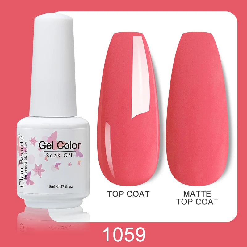 Clou Beaute Nail Gel Polish Fall Winter Color