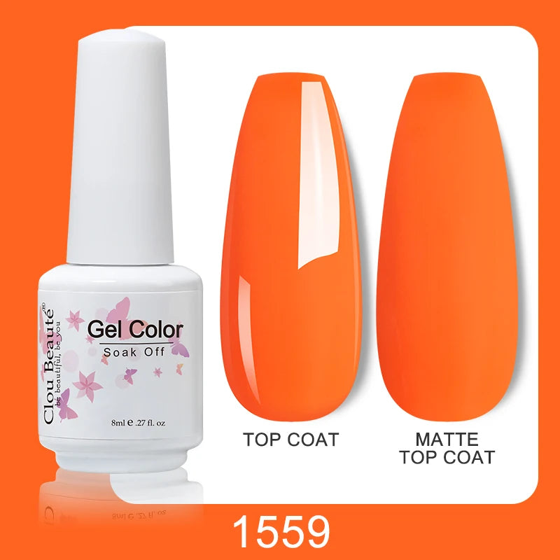 Clou Beaute Nail Gel Polish Fall Winter Color