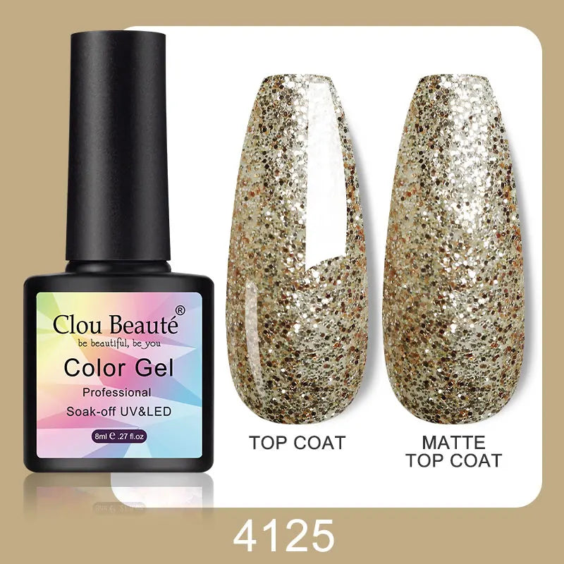 Clou Beaute Nail Gel Polish Fall Winter Color