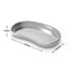 1PC Stainless Steel Bending Sterilized Tray Jar Pot Container Dental Surgical Cosmetic Storage Tray