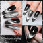 Black Crystal Cat Eye Gel Polish