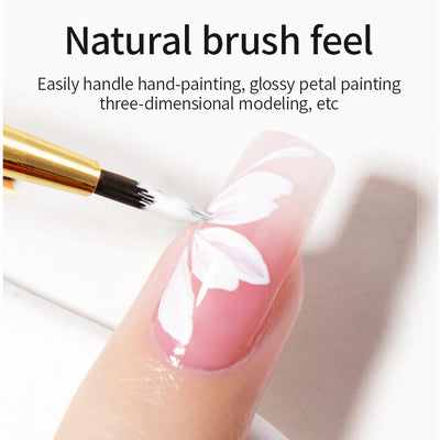 RS Nail Art Painting Brush Acrylic Lines Pen Stripes Grid Flower Butterfly Drawing Watercolor Brushs DIY Design Manicure Tools