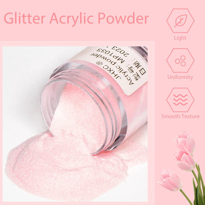 10g Acrylic Powder Pink Clear White Acrylic Nails Professional Polymer For Nail Extension