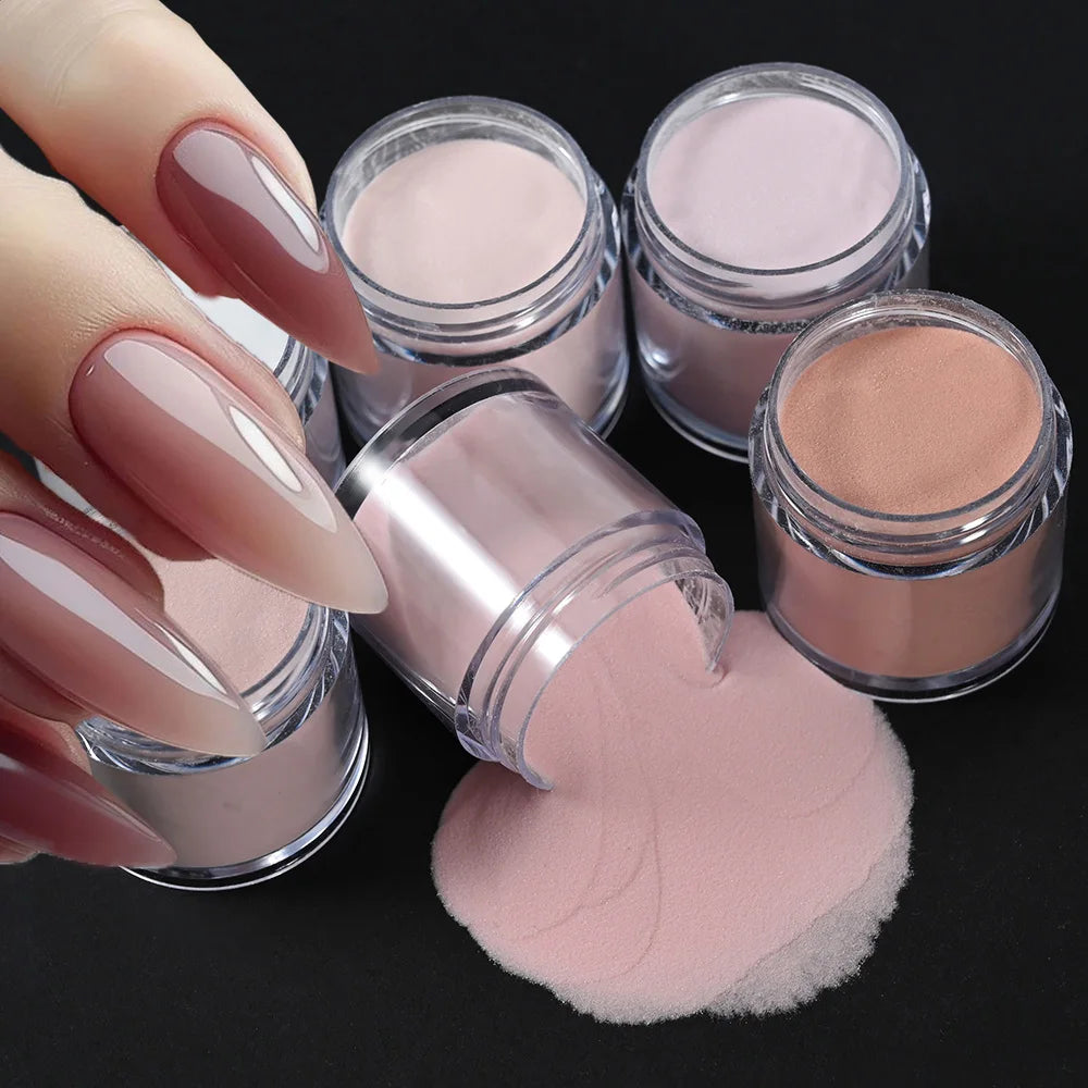 6Pcs/set 3 In 1 Professional Nail Art Acrylic Powder