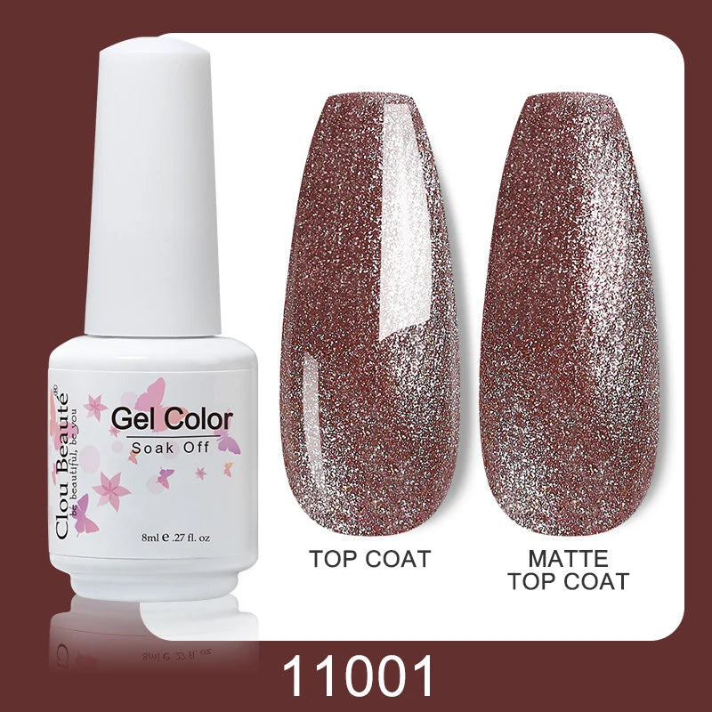 Clou Beaute Nail Gel Polish Fall Winter Color