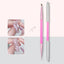 Nail Painting Uv Gel Drawing Embossing Brush Triangle Pen Double Headed Manicure Dotting Builder Tool For Nail Salon