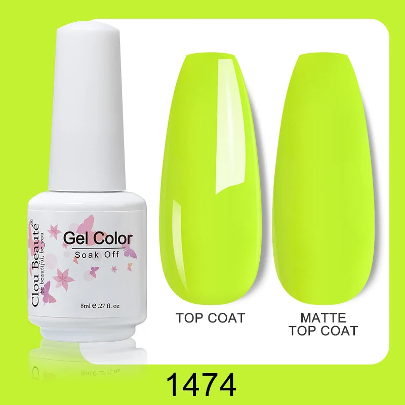 Clou Beaute Nail Gel Polish Fall Winter Color