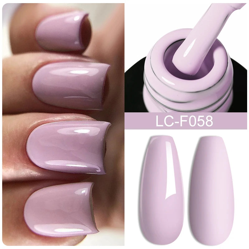 Thermal Gel Nail Polish Nude Pink Winter Grey Gradient Temperature Color Changing Varnish