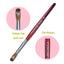 UsiDaer Kolinsky Nail Brush Acrylic with Red Round Wooden Handle and 100% Kolinsky Sable Hair for Crystal UV Gel Painting