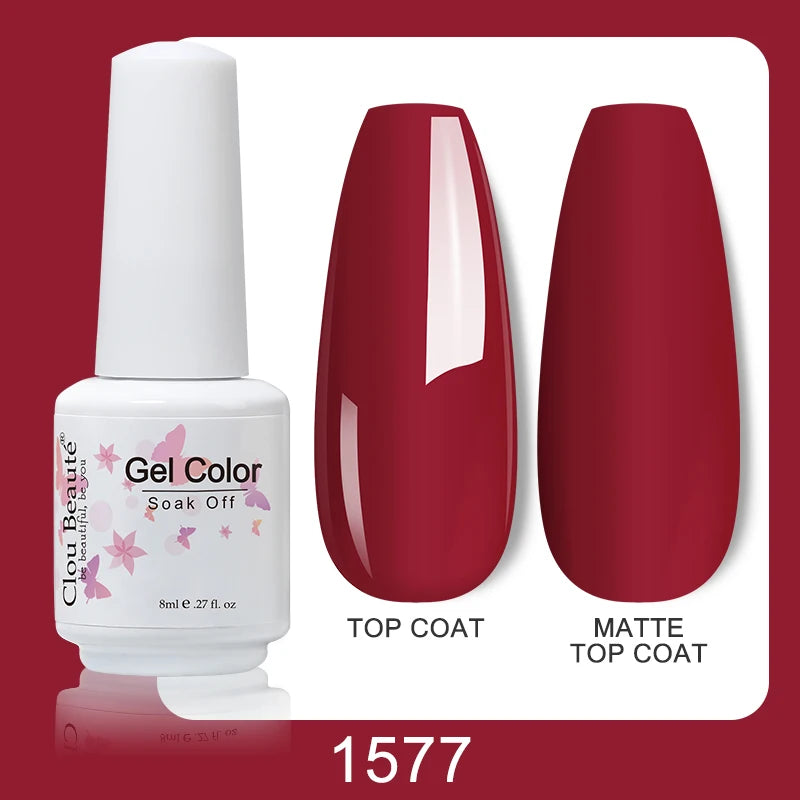 Clou Beaute Nail Gel Polish Fall Winter Color