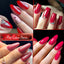 7ml Dark Red Gel Nail Polish Nail Art