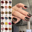 12ML/PCS Autumn Maillard Black Brown Cat Eye Gel Nail Polish lack Nails Christmas Nails