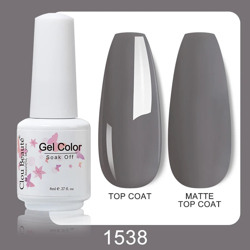 Clou Beaute Nail Gel Polish Fall Winter Color