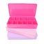 1pcs 2 Size Fake Nail Box Nail Tip Empty Box Multicolour Nail Art Case Container Box Acrylic Storage Case 11 Grids Tool