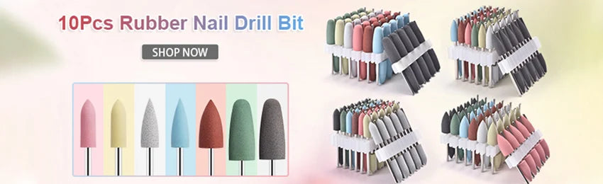 Nail Drill Bit Carbide Milling Cutters Nail Art Tool For Electric Manicure Nail Drill Machine Nails Accessories Remove Gel Tools