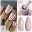 7ml Autumn Nude Pink Red Gel Nail Polish Colorful Semi Permanent