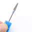 Quality!Left Hand Tungsten Carbide Nail Drill Bit Milling Eletric Manicure Machine Equipment Cuticle Clean Burr Dental