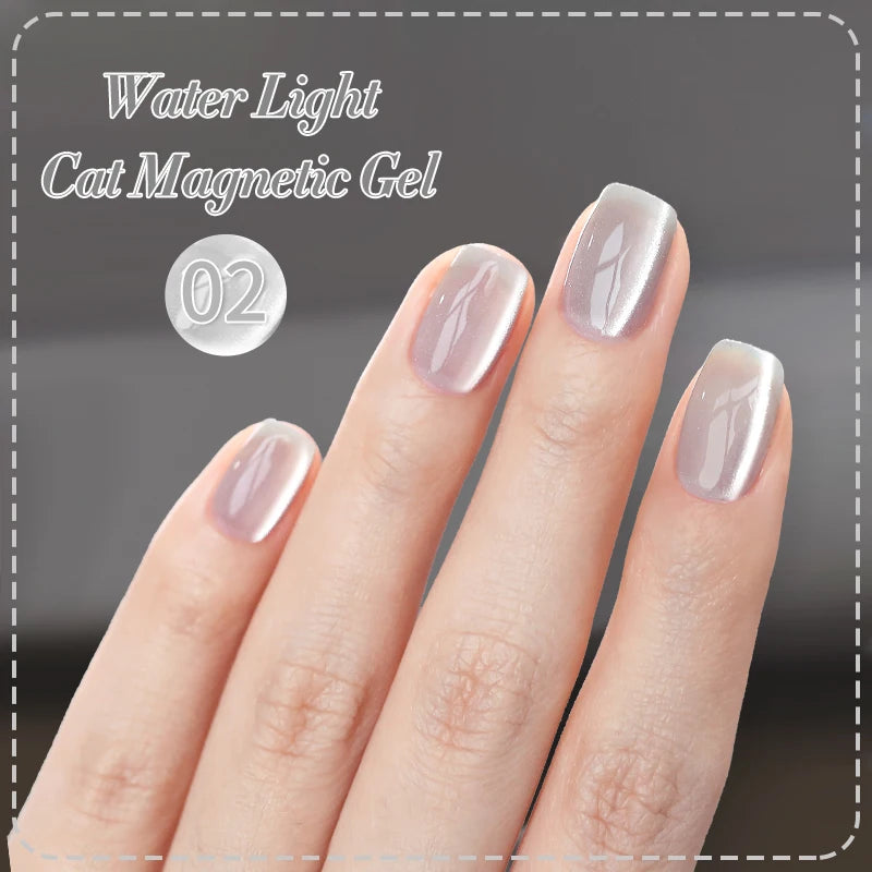 BORN PRETTY 10ml Winter Water Light Cat Magnetic Gel Nail Polish Nail