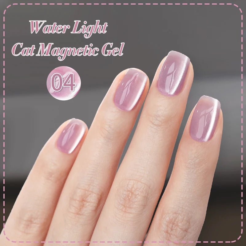 BORN PRETTY 10ml Winter Water Light Cat Magnetic Gel Nail Polish Nail