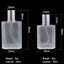 Screw Top Sandblasted Glass Perfume Bottle Liquid Spray Bottle Empty Bottle Dispenser Bottle Empty Makeup Fine Mist