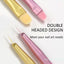 Double Ended Nails Art Brushes Acrylic Nail Designs Nail Striping Brush for Fine Lines Painting Pen Dotting Drawing Tool