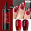 BORN PRETTY 250g Translucent Jelly Red Nude Gel Nail Polish