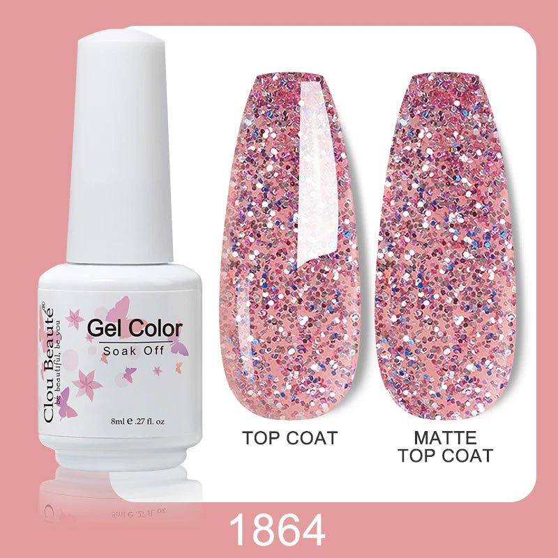 Clou Beaute Nail Gel Polish Fall Winter Color