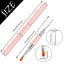 New Gel Brush & Picker 2 IN 1 Design Nail Brush and Spatula Gel Nail Brush Tool for Acrylic Nails Extension Gel