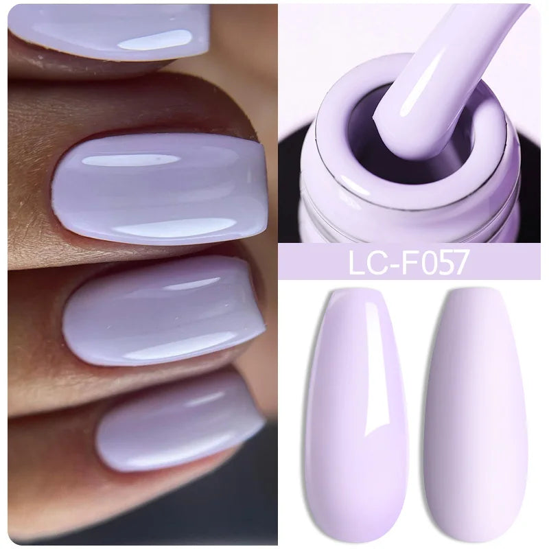 Thermal Gel Nail Polish Nude Pink Winter Grey Gradient Temperature Color Changing Varnish