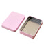 Macaron False Nail Tips Nail Art Display Storage Iron Box Manicure Showing Tools For Salon Nail Decor Case Flip Square Case