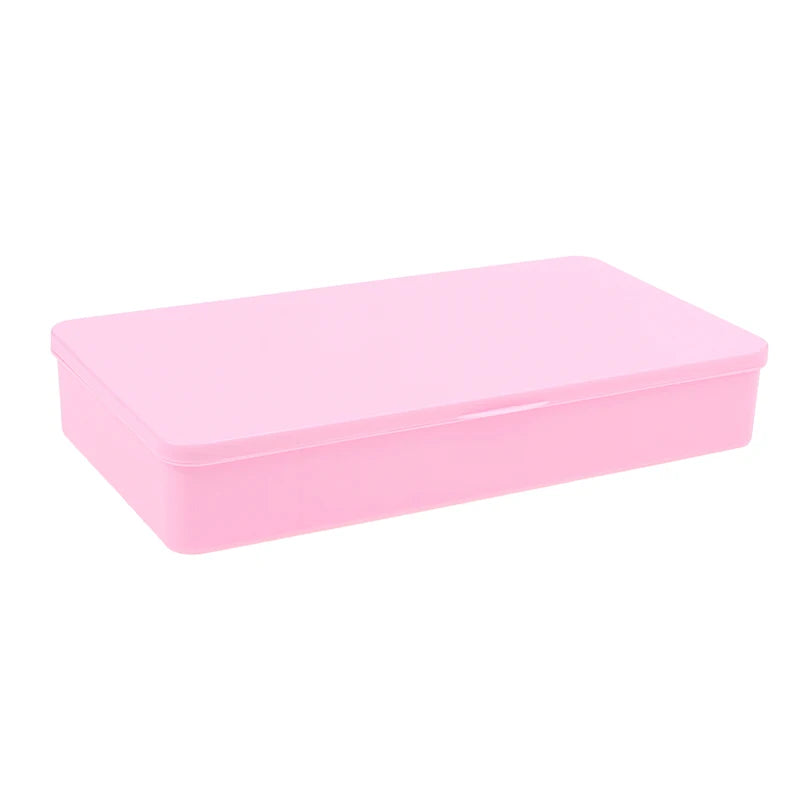 1pcs 2 Size Fake Nail Box Nail Tip Empty Box Multicolour Nail Art Case Container Box Acrylic Storage Case 11 Grids Tool