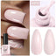 7ml Autumn Nude Pink Red Gel Nail Polish Colorful Semi Permanent