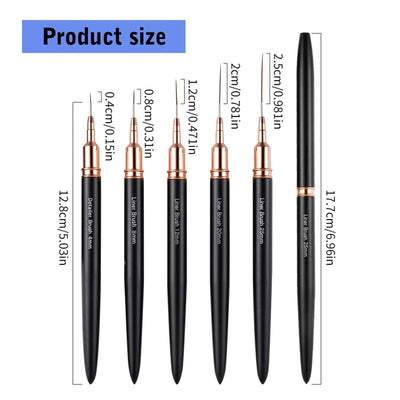 Nails Brush Fine Drawing Pens Nails Art Liner Brush for Fine Drawing