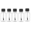 5pcs Plastic Empty Refillable Nail Polish Touch Up Bottle Cosmetic Sample Bottle with Brush for Glue bottle paint bottle