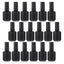 Nail Polish Refill Bottle Empty Gel Beauty Tool Manicure Supply Black Glass Jars