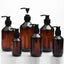 100/150/200/300/400/500ml Shampoo Empty Refillable Bottles Pump Container Plastic Liquid Shampoo Shower Gel Bottles