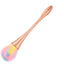 1Pc Nail Clean Brush Acrylic&Uv Gel Nail Art Dust Cleaner Nail Acrylic Brushes Rainbow Soft Colorful Nail Dust Collect Brushes,H