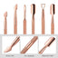 3 Style Stainless Steel Nail Cuticle Pusher Nail Art Files Gel Polish Remove Manicure Care Groove Clean Tools