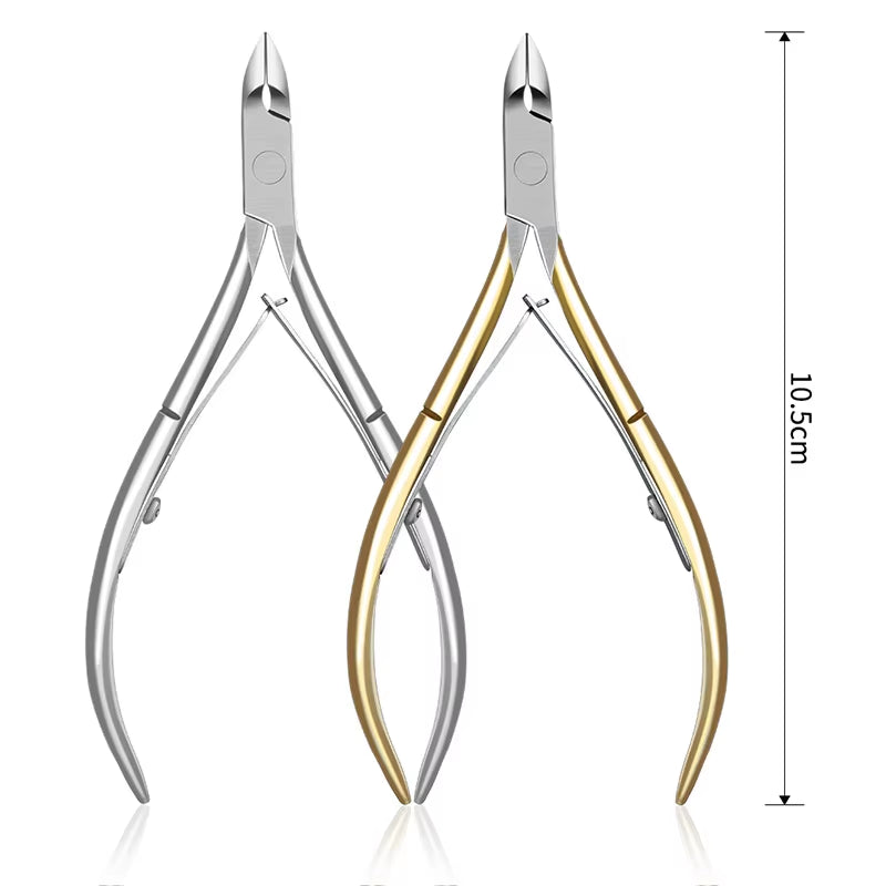 Nails Accessories Cutters for Manicure Toenail Cuticle Nipper Trimming Stainless Steel Nail Clipper Cutter Cuticle Scissor Plier