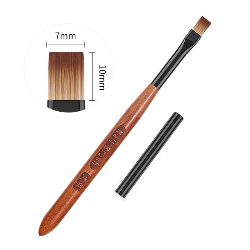 Nail Glue Phototherapy Pen UV Gel Brush Pen Acrylic Brush Professionnal Nail Art Brushes Painting Drawing Brush Manicure Tools