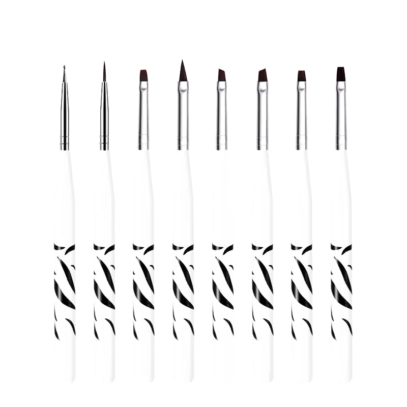 Nail Brush for Manicure Gel Brush for Nail Art 15Pcs/Set Nail Brush Acrylic Liquid Powder Carving Gel Brush