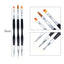 Nail Brush for Manicure Gel Brush for Nail Art 15Pcs/Set Nail Brush Acrylic Liquid Powder Carving Gel Brush