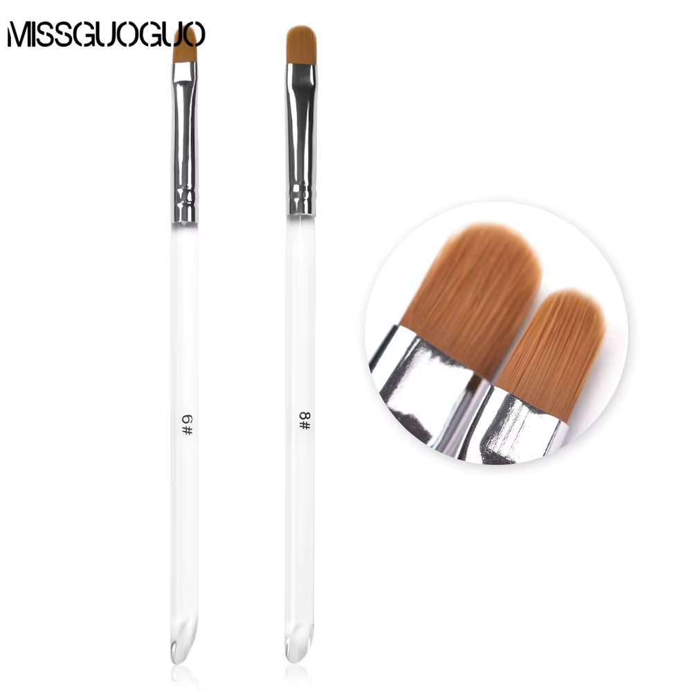 Acrylic Nail Brush Nail Art Brush Gel Nail Brush Manicure round Head UV Gel Polish Pen Professional Polish Tool