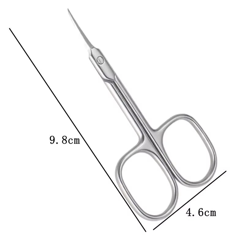 Stainless Steel Cuticle Scissors Dead Skin Remover Nail Art Cuticule Cutter Profession Nail Cuticle Clippers Manicure Supplies