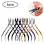 4/8/12Pcs Stainless Steel Nail Cuticle Nipper Cutter Dead Skin Remover Manicure Scissors Tweeters Toenails Ingrown Pedicure Tool